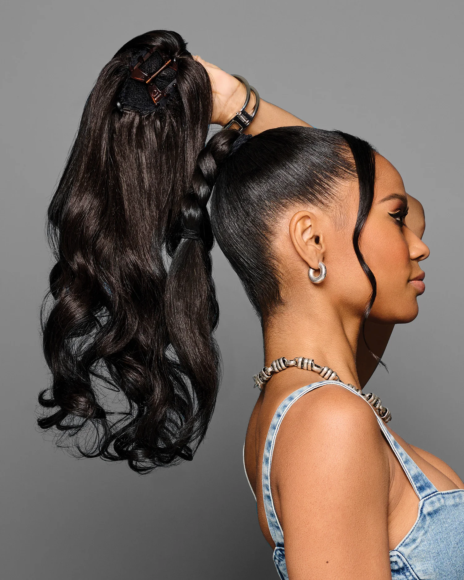 Lux Curls Pony 21" - Image 4